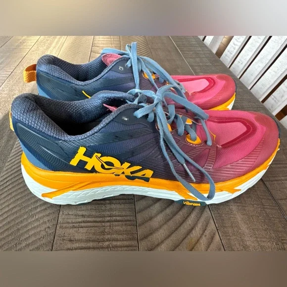 Hoka One Mafate Speed 3 Trail Hiking Running Shoes Women’s Size 9.5 B - Picture 2 of 14